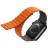 Ремешок Uniq Revix reversible Magnetic для Apple Watch 42-44-45-49 мм, серый/оранжевый