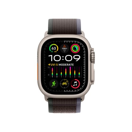Часы Apple Watch Ultra 2 GPS + Cellular, 49 мм ремешок Trail (синий/черный), размер M/L