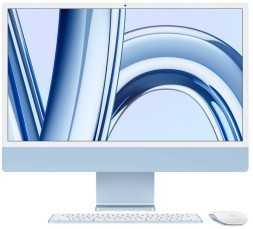 Моноблок Apple iMac 24&quot; Retina 4,5K (M3 8C CPU, 8C GPU) 8/256GB SSD синий